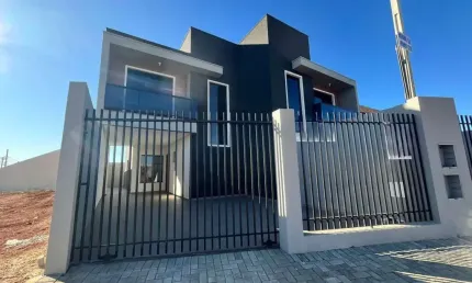 Sobrado com 3 quartos  à venda, 130.00 m2 por R$470000.00  - Cara Cara - Ponta Grossa/PR