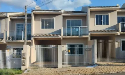 Sobrado com 3 quartos  à venda, 91.65 m2 por r$340000.00  - oficinas - ponta grossa/pr