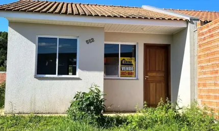 Casa residencial com 2 quartos  à venda, 46.00 m2 por r$189000.00  - contorno - ponta grossa/pr