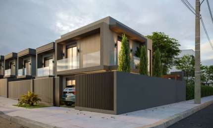 Sobrado com 3 quartos  à venda, 96.00 m2 por R$450000.00  - Oficinas - Ponta Grossa/PR
