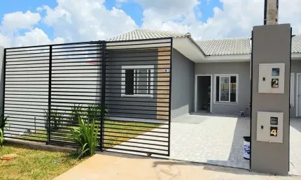Casa residencial com 2 quartos  à venda, 52.00 m2 por r$250000.00  - cara cara - ponta grossa/pr