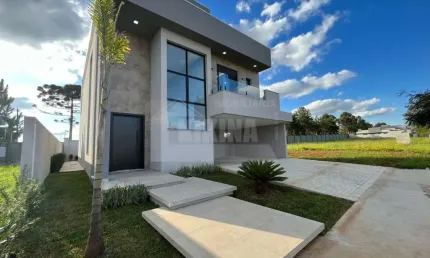 Casa residencial com 3 quartos  à venda, 312.00 m2 por r$1690000.00  - jardim carvalho - ponta grossa/pr