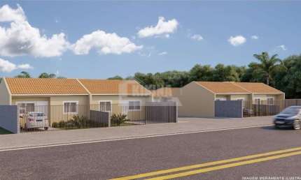 Casa Residencial com 2 quartos  à venda, 48.00 m2 por R$189900.00  - Cara Cara - Ponta Grossa/PR