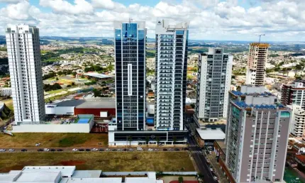 Apartamento com 4 quartos  para alugar, 330.00 m2 por R$13000.00  - Oficinas - Ponta Grossa/PR