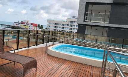 Flat para Venda em João Pessoa, Jardim Oceania, 1 dormitório, 1 banheiro, 1 vaga
