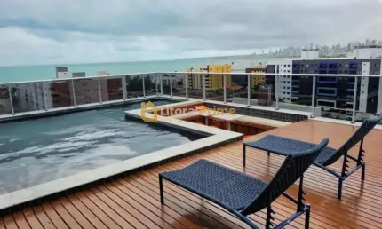 Apartamento para Locação em João Pessoa, Jardim Oceania, 2 dormitórios, 1 suíte, 2 banheiros, 1 vaga
