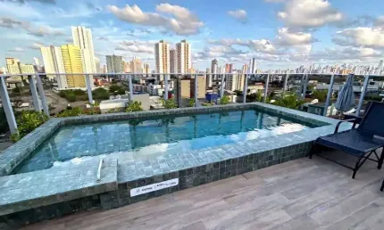 Apartamento para Locação em João Pessoa, Jardim Oceania, 2 dormitórios, 1 suíte, 2 banheiros, 1 vaga