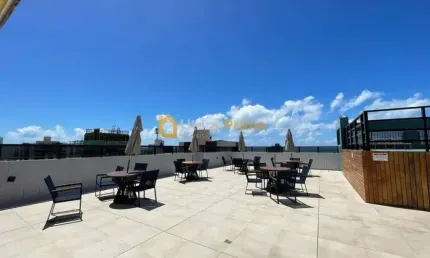 Apartamento para Locação em João Pessoa, Cabo Branco, 3 dormitórios, 2 suítes, 3 banheiros, 1 vaga