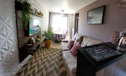 Apartamento semi mobiliado à venda no Condomínio Residencial Parque Sicília