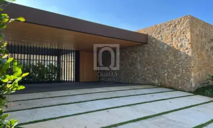 Luxuosa Casa em Condomínio à Venda em Araçoiaba da Serra-SP, Bairro Lago Azul Residencial e Golfe Clube - 4 Quartos, 4 Suítes, 3 Salas, 6 Banheiros, 6 Vagas, 440m².
