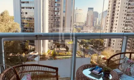 Apartamento andar alto condomínio glass alphaville - barueri sp