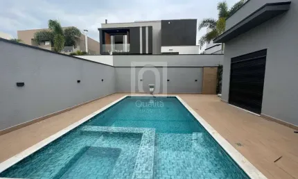 Casa alto padrão locação no alphaville nova esplanada