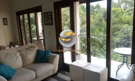 Casa em condomínio fechado com 3 quartos para alugar na Chácara Pavoeiro, Cotia 