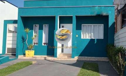 Casa Térrea, 3 quartos, 1 suite, espaço gourmet, 2 vagas, lazer completo