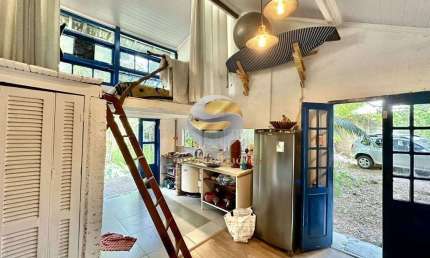 LOTE 1.200m² com LOFT bem rústico! pontencial edificação ou residencial