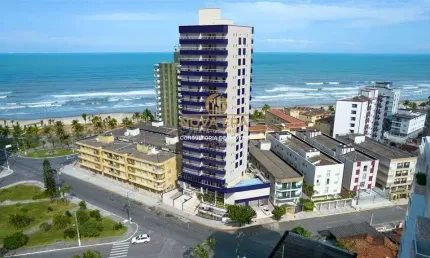 Pe Na Areia R$ 120 Mil de Entrada - 2 Dormts Sendo 1 Suite C/Varanda Gourmet