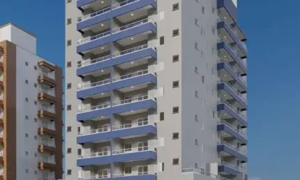 GUILHERMINA, 2 dorm, 1suite, 1vaga, lazer,Entrada de  R$ 45173,10, ac banco