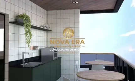 Canto do forte - r$ 64 mil de entrada. 2 dorm 1suite 1 vaga, lazer completo.
