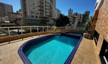 Quadra do mar! r$ 137 mil entrada - 2 dormts, varanda gourmet, lazer top