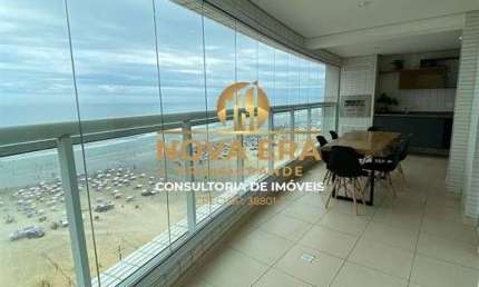 Sofisticado Frente Mar, Mobiliado, Decorado, Luxo, 3Suítes +1dep,