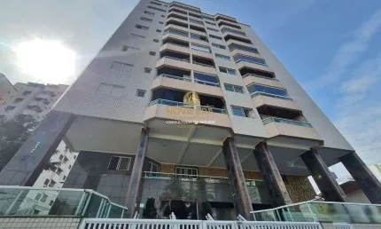 Guilhermina!! vista mar 2 dormitórios sendo 1 suíte com lazer só 460 mil