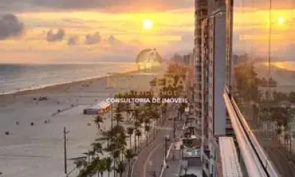 Vista mar !!!! maravilhoso apto frente mar com 3 suites com 3 vagas de garagem