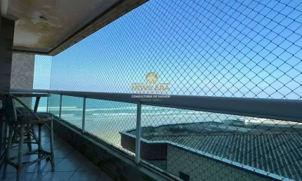 Vista mar !!! apenas r$ 580 mil , pé na areia, 2dorm 1suite 1vaga de garagem !!!