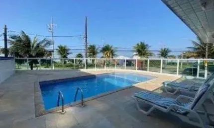 FRENTE MAR E VISTA MAR! TODO MOBILIADO SACADA GOURMET 1 DORMITÓRIO SÓ 330 MIL