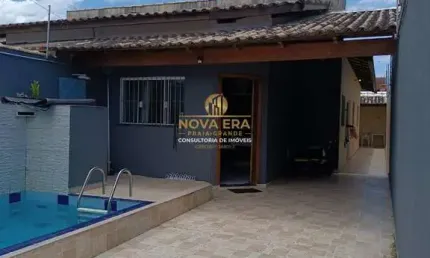 EXECELENTE CASA EM ITANHAÉM,2DORM,1SUITE,EDICULA,PISCINA,PRÓXIMO DO MAR.