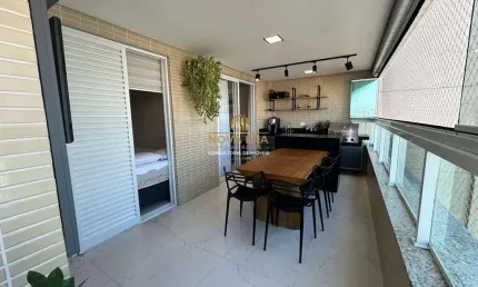 FORTE, FINO ACABAMENTO, 3 dorm, 2 suítes, sacada gourmet, planejados, 2 vagas