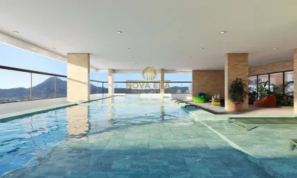Boqueirão alto padrão r$ 58 mil de entrada - 2 dormts 1 suíte, 2 vagas, lazer