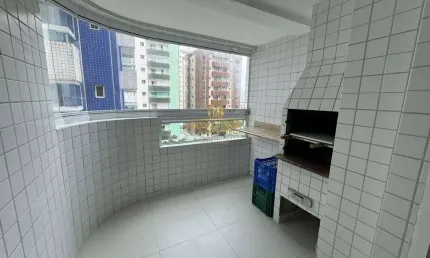 VISTA MAR 1 DORMITÓRIO/ SACADA ENVIDRAÇADA/ CHURRASQUEIRA A CARVÃO LAZER 360 MIL