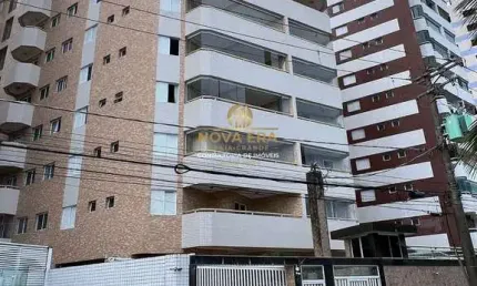 Frente mar!! lindo apto 1 dormitório com lazer e sacada envidraçada só 320 mil