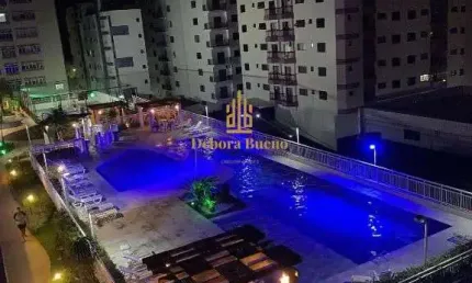 Próximo a praia apto 2 dorm/1suite,vaga demarc. lazer compl totalmente mobiliado