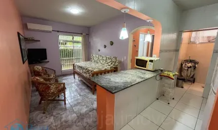 Apartamento com 1 quarto à venda na Avenida Atlântica, Enseada, Guarujá