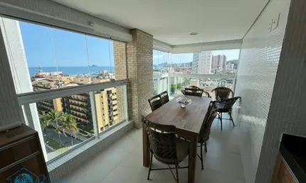 Apartamento com 3 quartos à venda na Rua Dona Vitória Yunes Stefano, Enseada, Guarujá