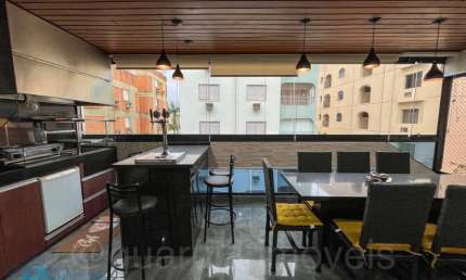 Apartamento com 3 quartos à venda na Rua Chile, Enseada, Guarujá