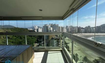 Apartamento com 3 quartos para alugar na Rua Nelson Cajado, Jardim Astúrias, Guarujá