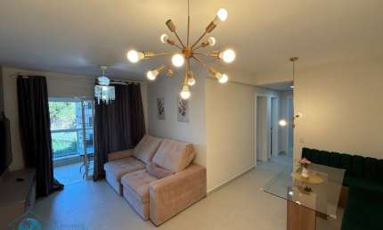 Apartamento com 2 quartos para alugar na Rua Nelson Cajado, Jardim Astúrias, Guarujá