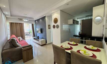Apartamento com 1 quarto à venda na Rua Colômbia, Enseada, Guarujá