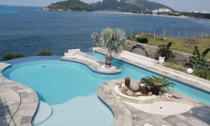 Casa Alto Padrão para Venda em Balneário Praia do Pernambuco Guarujá-SP