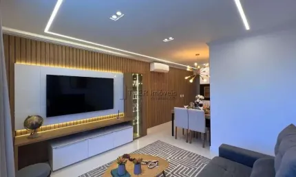 Apartamento Alto Padrão NOVO 2 SUÍTES MOBILIADO E DECORADO com garagem