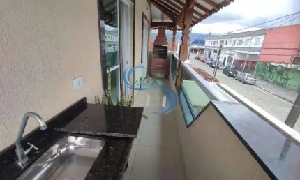 Casa em condomínio fechado com 2 quartos à venda na Avenida Presidente Kennedy, 15375, Vila Caiçara, Praia Grande