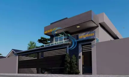 Casa de Condomínio com 2 dorms, Maracanã, Praia Grande - R$ 290 mil, Cod: 5049