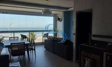 Apartamento com 2 dorms, Solemar, Praia Grande - R$ 365 mil, Cod: 5754