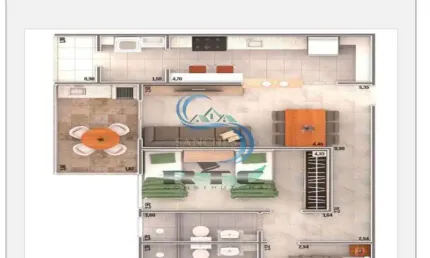 Apartamento com 3 dorms, Caiçara, Praia Grande - R$ 480 mil, Cod: 6018