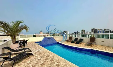 Apartamento com 1 dorm, guilhermina, praia grande - r$ 370 mil, cod: 6055