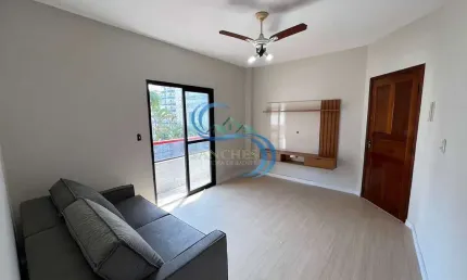 Apartamento com 1 dorm, guilhermina, praia grande - r$ 320 mil, cod: 6086