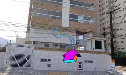 Apartamento com 1 dorm, Balneário Flórida, Praia Grande - R$ 380 mil, Cod: 6106