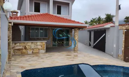 Casa com 4 quartos à venda na Avenida Presidente Kennedy, 15375, Balneário Flórida, Praia Grande